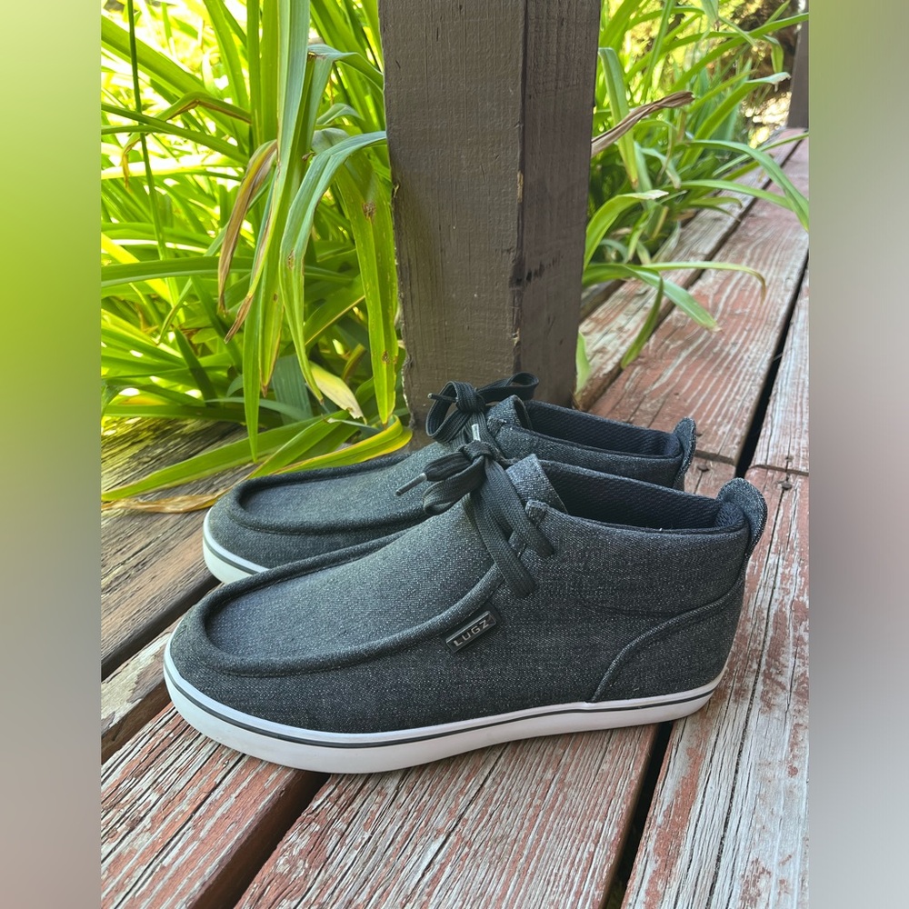 COPY - Lugz Strider Black Denim Men’s Canvas Lifestyle Sneakers Shoes sz 9.5, N…